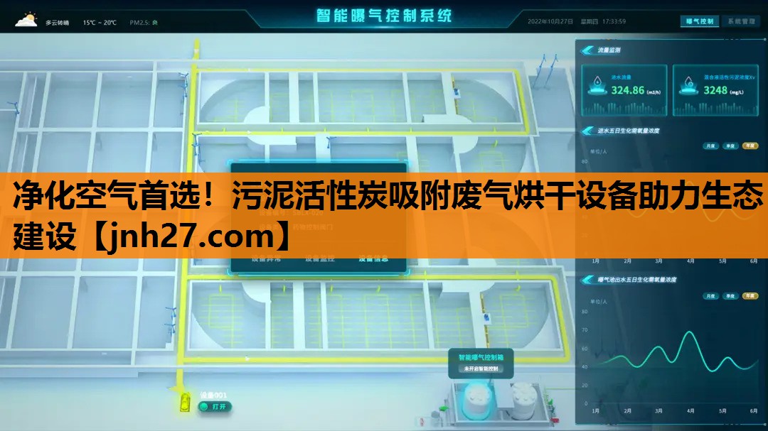 净化空气首选！污泥活性炭吸附废气烘干设备助力生态建设